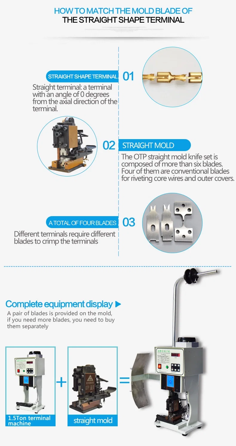 Terminal Crimping Machine, Hydraulic Press Mouldings, Stamping Parts U Die
