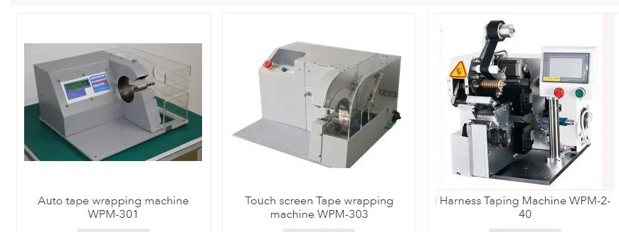 Επαγγελματικός Κατασκευαστής Μηχανής Τυλίγματος Ταινίας Δέσμης Καλωδίων