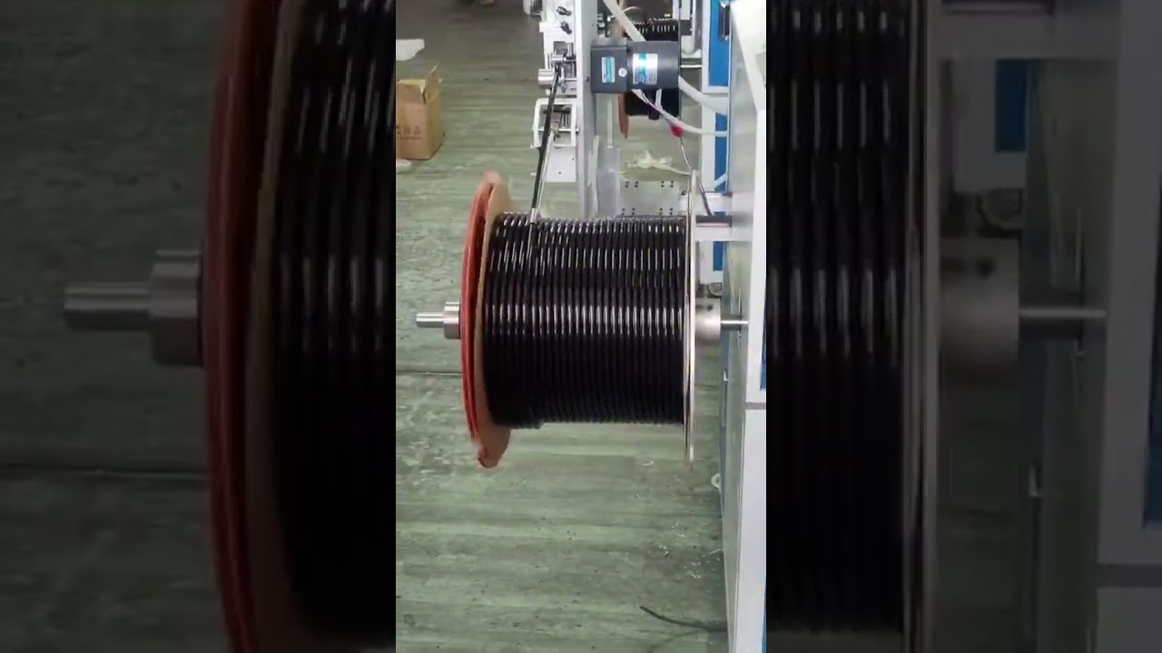 Paper Tray Hose Reel Efficient & Automated Coiling Solution #factory #machine