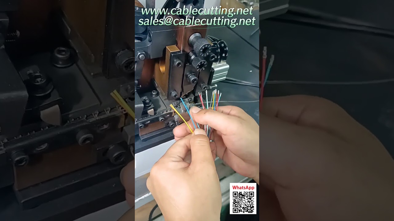 ماكينة تعرية وكبس الأسلاك  أداة تركيب أطراف التوصيل