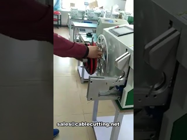 Αυτόματη Μηχανή Περιέλιξης και Δεσίματος Καλωδίων WPM-212L | Αυτοματοποίηση Παραγωγής