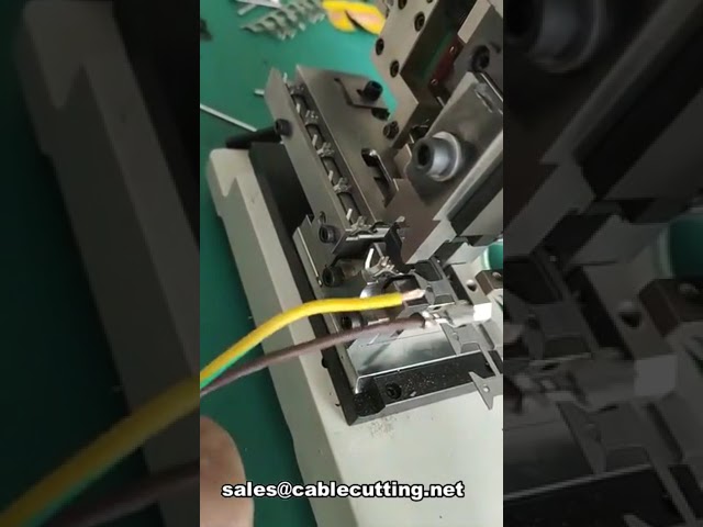 TA-20-F Ευρωπαϊκός Πνευματικός Εφαρμοστής Crimping Flag Terminal – Αυτοματοποιημένη Επεξεργασία Καλωδίων