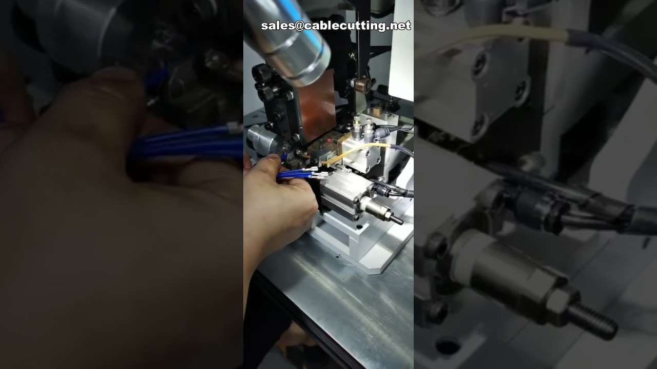 Touch Screen Direct Terminal Wire Cutting Stripping And Crimping Machine,Wire Cutting And Stripping