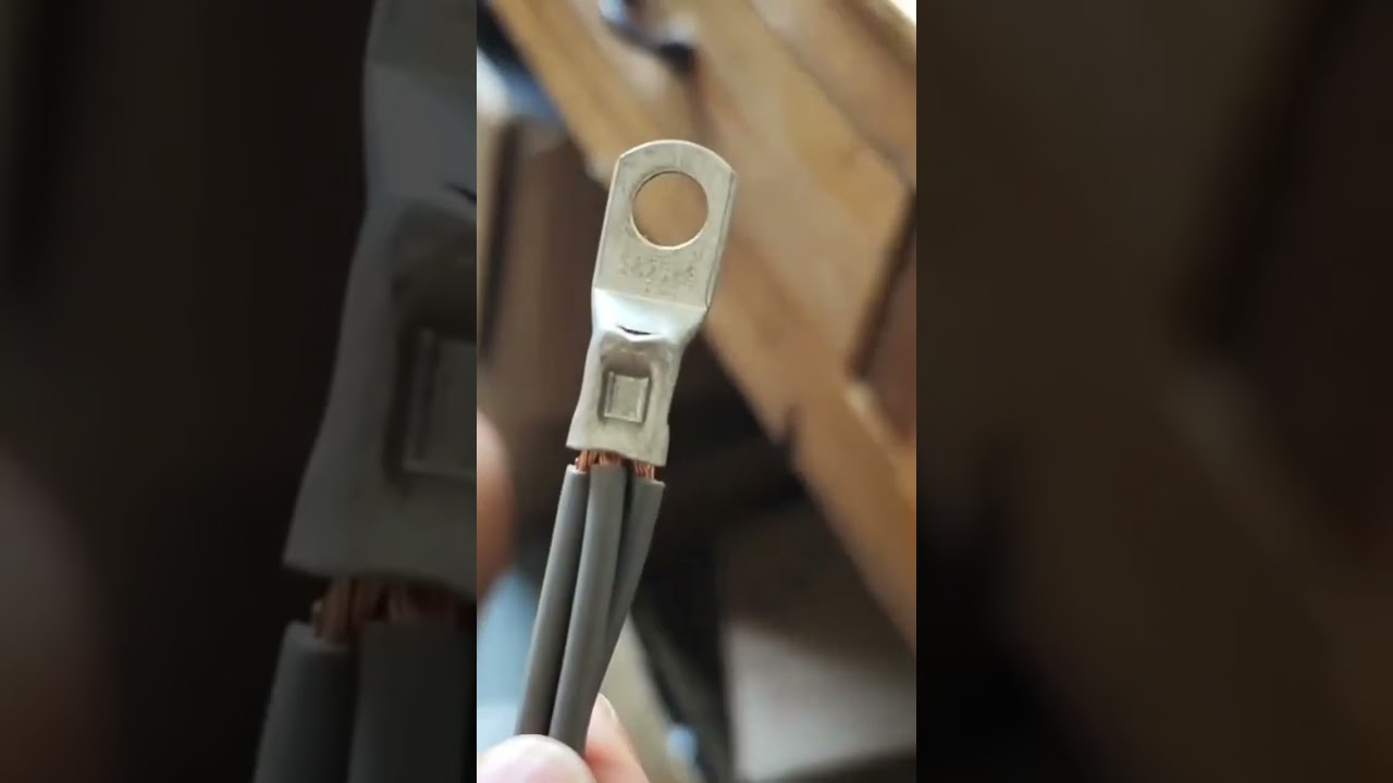 Πνευματική Μηχανή Crimping για Τερματικά SC 25 mm² και Άλλα | Εργοστασιακή Αυτοματοποίηση #factory #machine