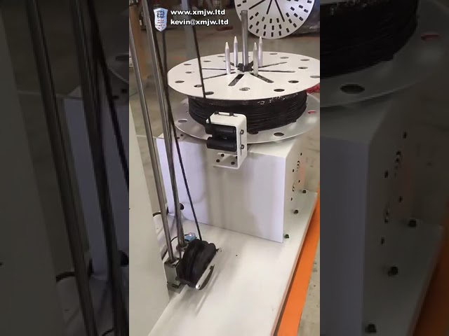 Automatic cutting stripping terminal crimping machine pay off machine cable wire feeding machine