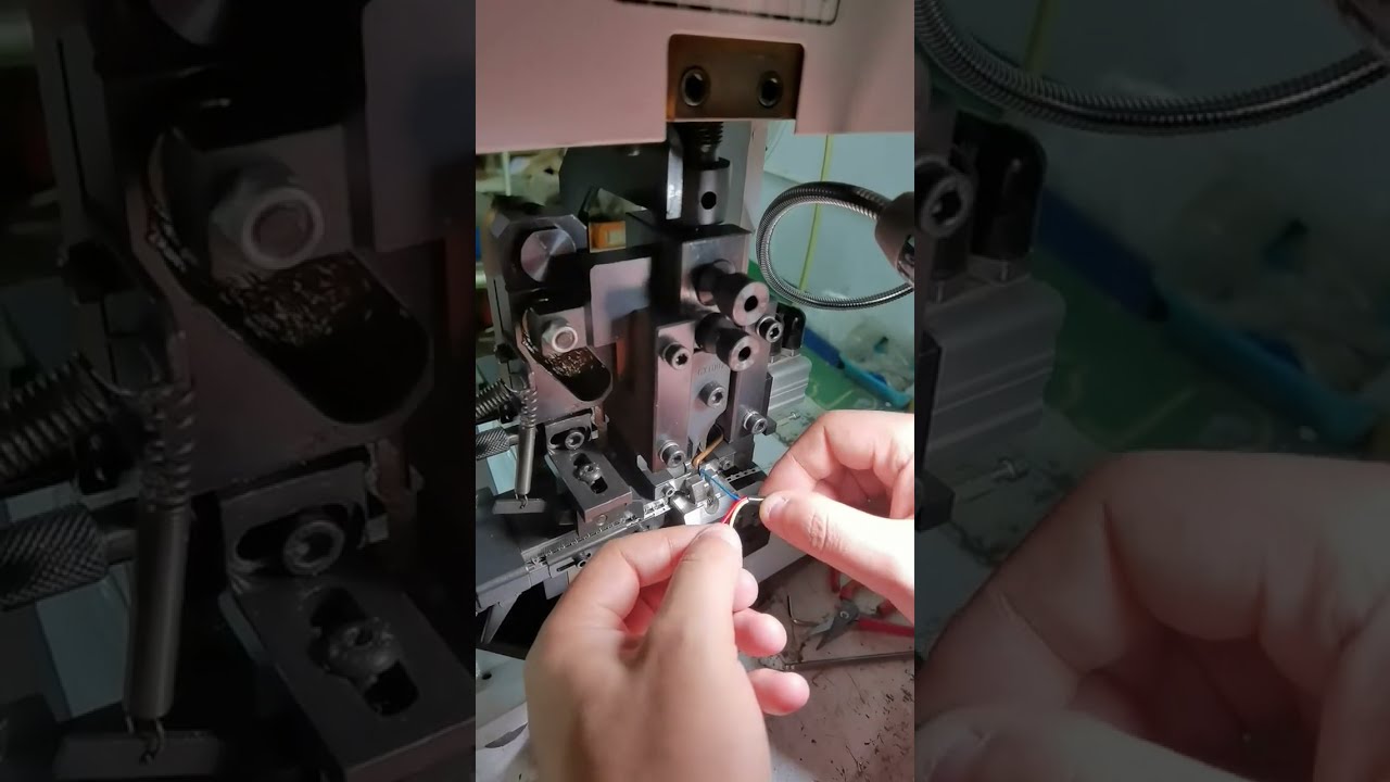 Οριζόντια Μηχανή Συνεχούς Απογύμνωσης Ακροδεκτών #μηχανή #καλωδιοαπογυμνωτικήμηχανή #εργοστάσιο #εργαλεία