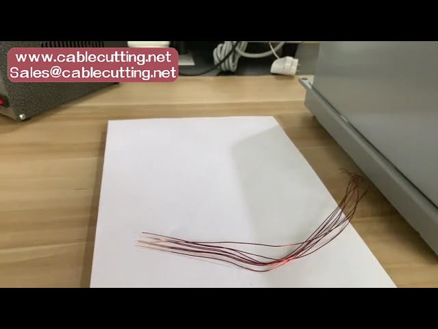 Magnet  enamel  wire stripping machine,  Motor, transformer wire stripper machine