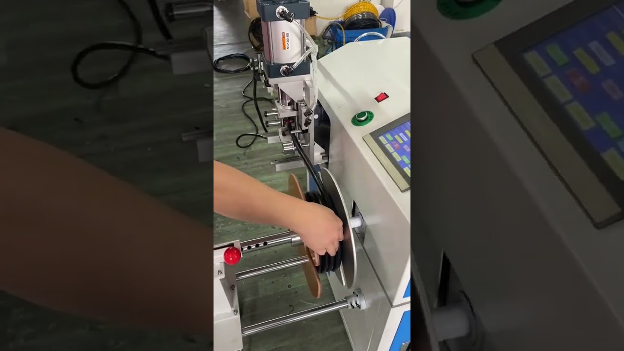 Versatile Coiling Machine Rewinding, Precise Metering, Adjustable Speed & Neat Sorting #factory