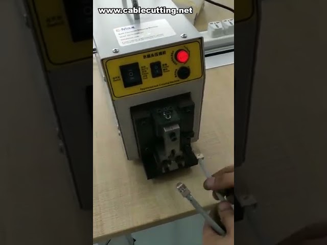 Μηχανή Crimping RJ45 Connector | Αυτοματοποιημένη Παραγωγή Καλωδίων Δικτύου
