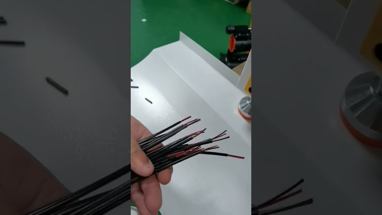 High Efficiency 8 Wheel Computer Wire Stripping Machine 1 Out of 4 #factory #machine #tools