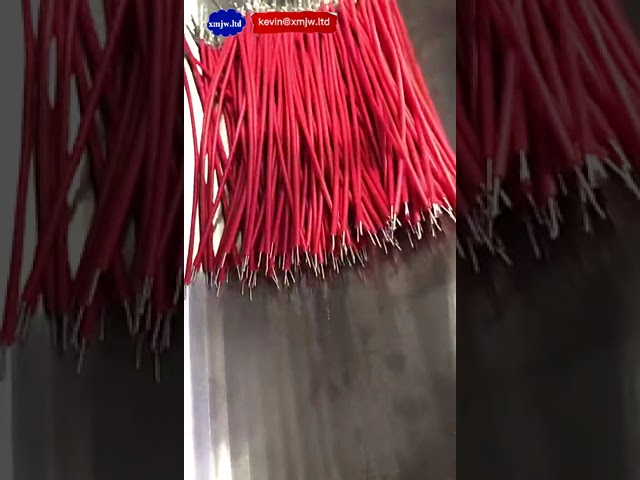 Full Automatic Mute Model Wire Rope Cutting Stripping Crimping Machine