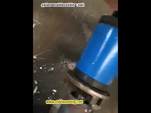 Ηλεκτροπνευματική μηχανή λοξοτομής και φαλτσοποίησης σωλήνων από ανοξείδωτο χάλυβα με εσωτερική διαστολή