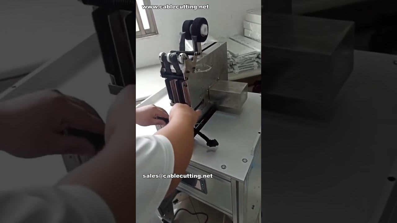 Αυτόματη Διπλή Ταινιοποίηση Κουμπιών σε Επίπεδα Καλώδια | Αυτοματοποίηση # Επαγγελματίας Κατασκευαστής